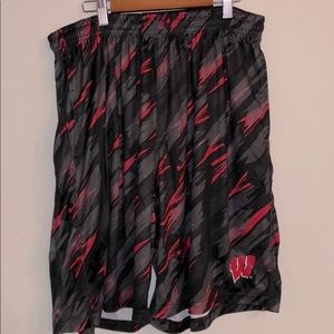 Men’s Wisconsin Badgers athletic shorts